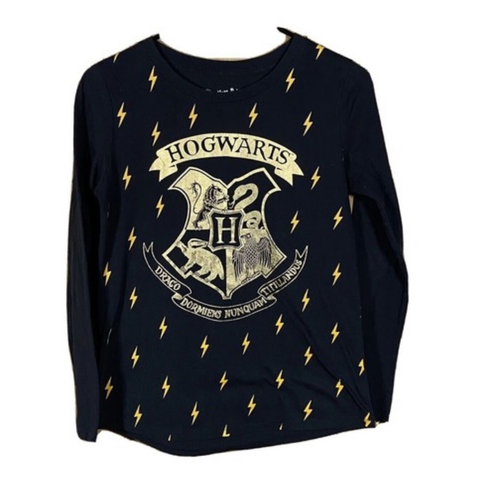 Harry Potter Black Long Sleeve Shirt